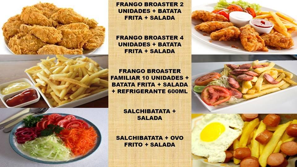 K RICO Frango cardápio