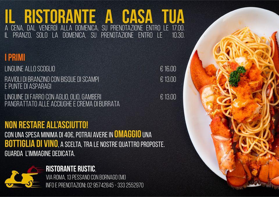 Menu di Ristorante - Rustic 